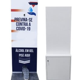 Totem para álcool gel