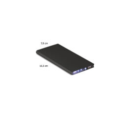 Power Bank com capacidade 8.000 mAh