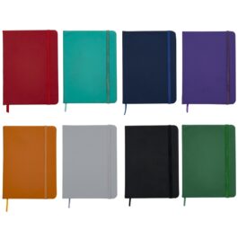 Caderno tipo Moleskine