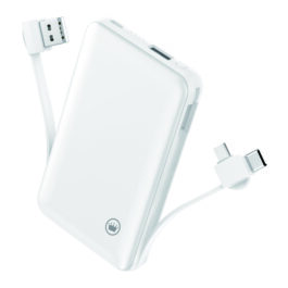 Power Bank com capacidade real 6.800 mAh