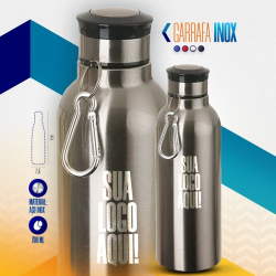 Garrafa Inox a escolha perfeita para brindes corporativos exclusivos