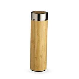 Garrafa Térmica de Bambu 500ml