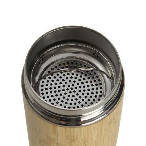 Garrafa Térmica de Bambu 500ml - Image 4