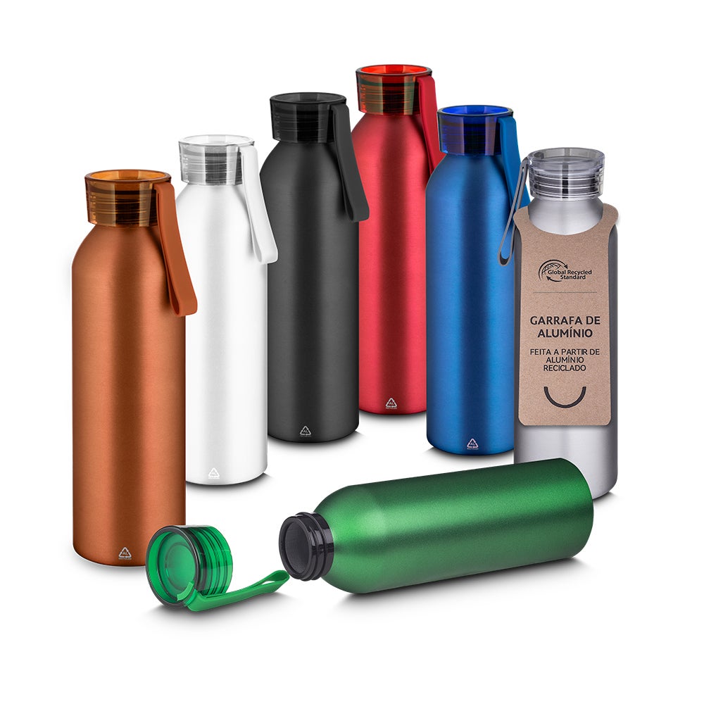 Garrafa em Alumínio Reciclado